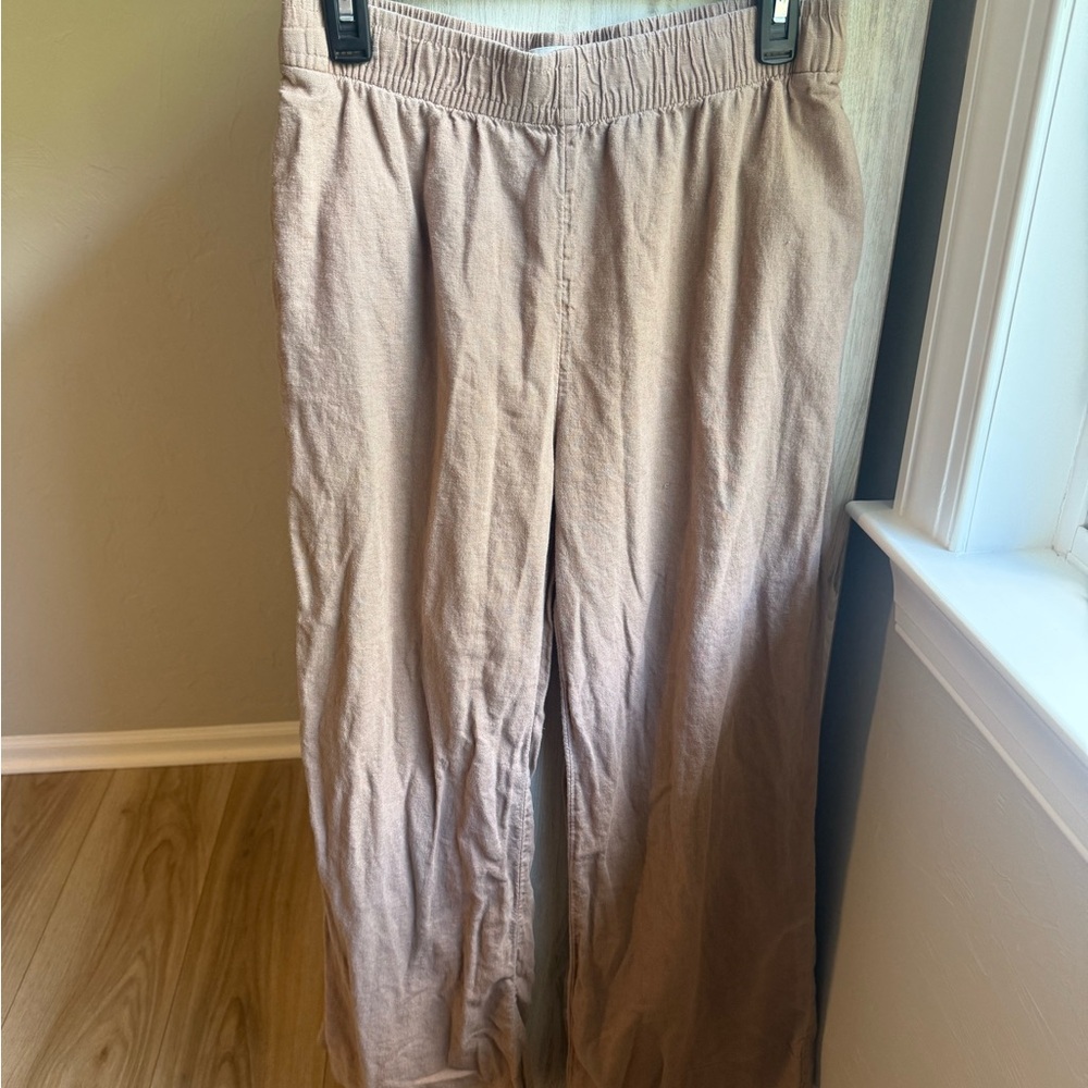Abercrombie Women’s Linen Wide Leg Pants